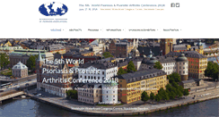 Desktop Screenshot of ifpaworldconference.com